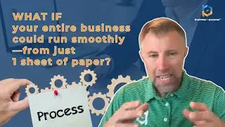 Master Process Roadmap: Streamlining Operations for Unstoppable Efficiency On One Sheet Of Paper