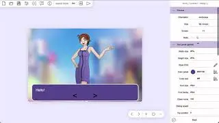 Tuesday JS visual novel engine free online maker for browser