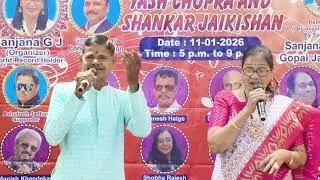 Tere Chehre se Nazar Nhi Song by Sanjana ji & Sunil ji