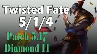 Twisted Fate vs Cho'Gath || My team ALMOST ff-ed this game (managed to convince them not to ^ ^)
