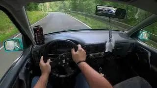 Volkswagen Polo 6N POV Test Drive Slow Low and very Loud