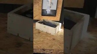 Making a Wooden Storage Box out of FREE PALLET WOOD  #diy #palletwoodprojects #palletwood