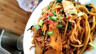 masak mee goreng yang senang belajar | chow mein recipe easy
