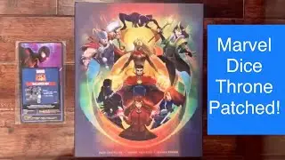 Patched! Balance Kit for Marvel Dice Throne Board Game (2022) Unboxing and Gameplay