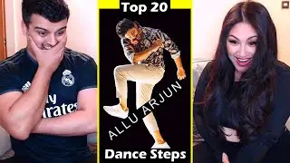 Top 20 dance moves of Allu Arjun reaction | #AlluArjun