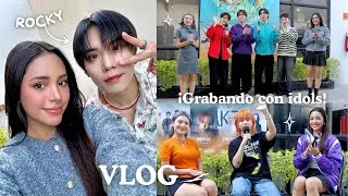 [VLOG] GRABANDO CON ROCKY (ASTRO), ZIOR PARK Y W24 *DETRÁS DE CÁMARAS* I Korea Spotlight (Eng sub)