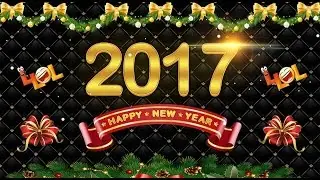 Happy New Year 2017 Greetings/ Whatsapp video/ E card/ New Year WishesAnimated HD Video