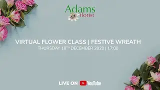 Virtual Flower Class | Festive Wreath