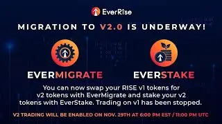 EVER RISE TOKEN V2: COMMENT FAIRE LA MIGRATION DE LA VERSION V1 VERS LA VERSION V2❓