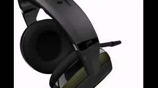 ROCCAT KAVE XTD Stereo Military Edition Premium Gaming Headset, Camo Charge