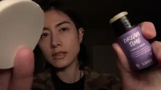 Visual and sound spa ~ Soap sounds, face cleaning + brushing ASMR whispered