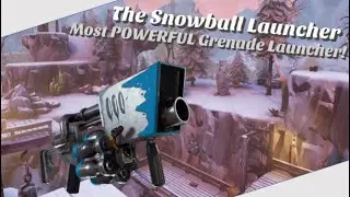 The Snowball Launcher is so POWERFUL! Weapon Review (Fortnite STW)