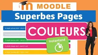 Moodle Codes Couleurs et alertes