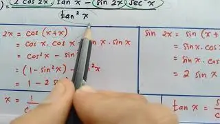 Turunan Fungsi TRIGONOMETRI Bentuk u/v (u per v)
