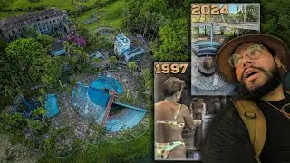 Explorando ENORME PARQUE AQUÁTICO ABANDONADO NO BRASIL - ONSEN THERMAS