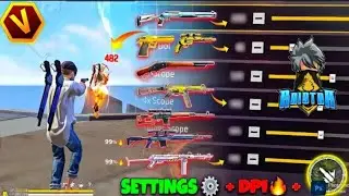 Free Fire Headshot Setting After Ob51 Update 2025⚡Best Sensitivity Settings ⚙️| Sensitivity Setting