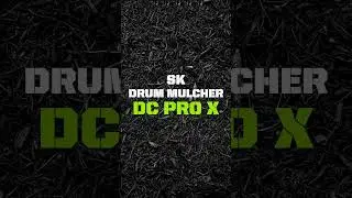 Unleash the power of the Skid-Steer Drum Mulcher DC Pro X from Diamond Mowers!
