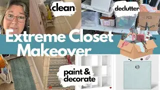 EXTREME CLOSET MAKEOVER ~ Decluttering the Monica Closet ~ Fix it Friday Series
