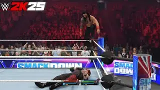 WWE 2K25 ROMAN REIGNS VS KANE