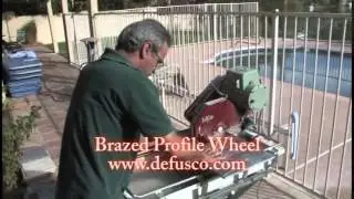 Brazed Profile Wheel