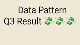 Data Pattern Quarterly Result 💐💐💐