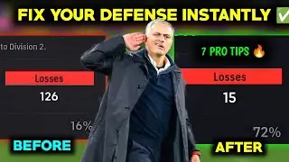 Fix your defense fast💥 | 7 pro defending tiips in Efootball  | How to defend perfectly