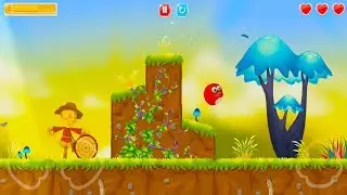 Red Ball Evolved & Gameplay Level 1- 9