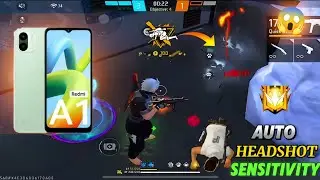 Radmi A1⚙️SETTINGS⚡FREE FIRE HEADSHOT SENSITIVITY 2024 &hearts;️HUD + SENSI + DPI