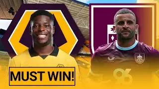 WIN OR BE SACKED!🫣Wolves vs Burnley Match Preview