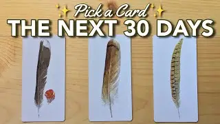 THE NEXT 30 DAYS 🔮 PICK A CARD TAROT READING