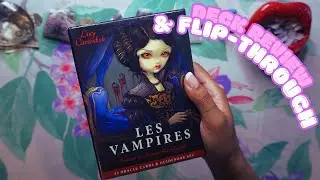 Les Vampires Oracle&nbsp;Deck&nbsp;Flip&nbsp;Through, Interview & Review