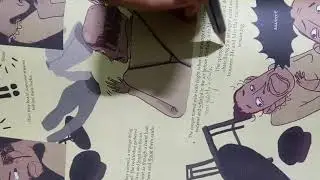 Class 8, course book, Lesson 8, when the furniture went mad.