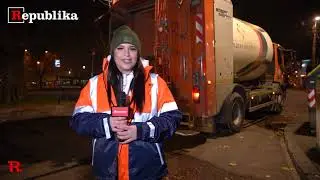 REPUBLIKA U NOĆNOJ SMENI SA RADNICIMA GRADSKE ČISTOĆE!