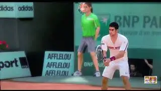 GRAND SLAM TENNIS 2 EA SPORTS FADES & FANTASY CLASSICS SUPERSTAR LEVEL N Djokovic VS Pete Sampras 1