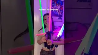 Star Wars fan problems #lightsabers #collection #shorts