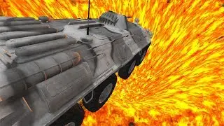 Beamng drive - Jumping In Volcano High Speed Car Jumps #8