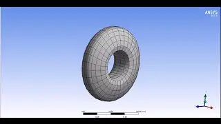 Ansys tutorial mesh hex dominant