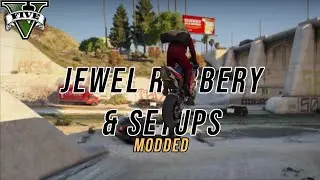 GTA 5 | EPISODE 14: JEWEL ROBBERY & SETUPS | REALISTIC| STORYMODE PLAYTHROUGH | 2024 | NO COMMENTARY