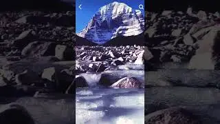 KAILASH PARVAT 🕉️ # #mountains #nature #sacred # Lord Shiva