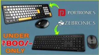 Best Wireless Keyboard Mouse Combo Under ₹800🔥This Combo Surprised Me😱
