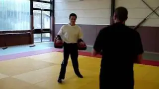 Tonfa technique de frappe