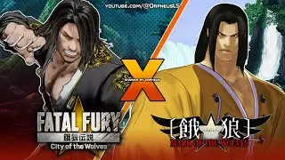 FATAL FURY CotW - GATO gameplay comparison with GAROU MotW