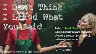 I Don't Think I Liked What You Said - Happy Cashier Podcast John McElhenney - Episode 76