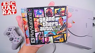 GTA 5 PS1 Распаковка и игровой процесс Grand Theft Auto V PlayStation 1 GTA V Retro Classic Edition