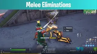 Fortnite วิธีทำ Rare Quest : Melee Eliminations (5, 25, 50, 75, 100)