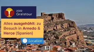 Arnedo und Hence: alles ausgeh&ouml;hlt in verworfener Landschaft