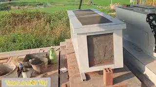 Update on the progress of Phi's tomb construction: almost finished #toanlemientay