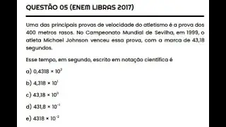 EXERCÍCIO DE NOTAÇÃO CIENTÍFICA - PROFESSOR CHRISTIAN - MATEMÁTICA