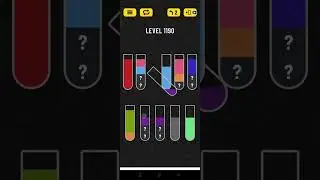 Water sort puzzle Level 1190