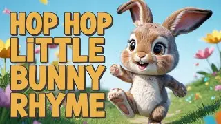 Bunny School Song | Cute Rabbit Nursery Rhymes About Learning and Fun with Kids Music
